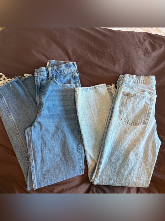 Abercrombie & Fitch Denim - Two Abercrombie & Fitch 90's Straight Jeans